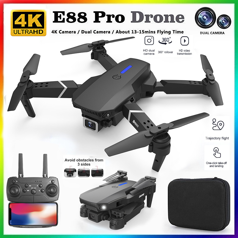 Drone Camera Wide Angle - 2026年新型 E88 プロ仕様 HD 4K RCドローン