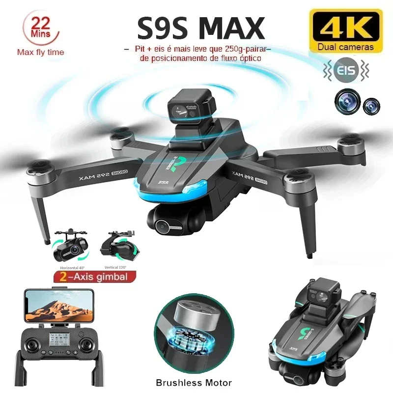 Drone Camera Wide Angle - 新しい S9S MAX ミニドローン 4K 2