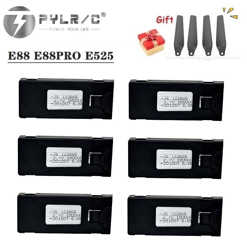 Eachine Drone E58 - 1/2/3/5/10 個 3.7V 1800Mah RC ドローンバッテリーアクセサリー