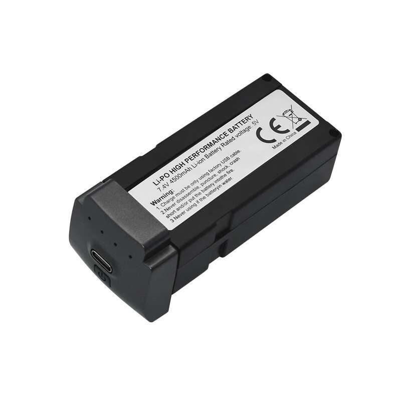 7.4v 4500mah LI-PO バッテリー L600  - Eachine Drone E58 のレビューと価格