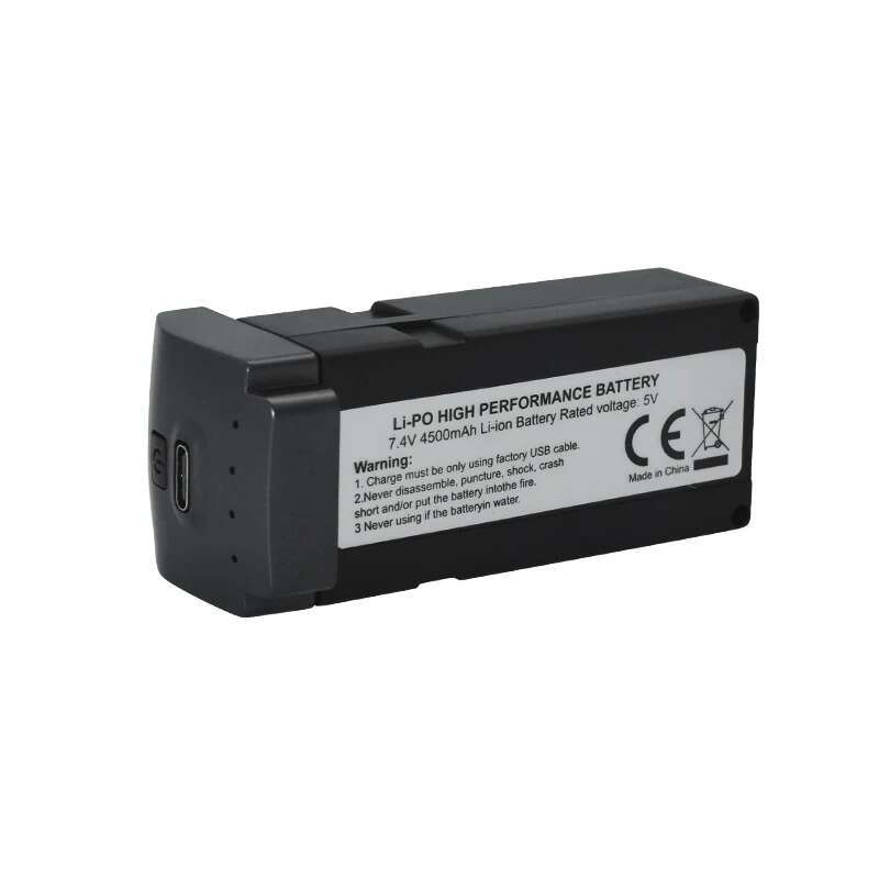 7.4v 4500mah LI-PO バッテリー L600  - Eachine Drone E58 のレビューと価格