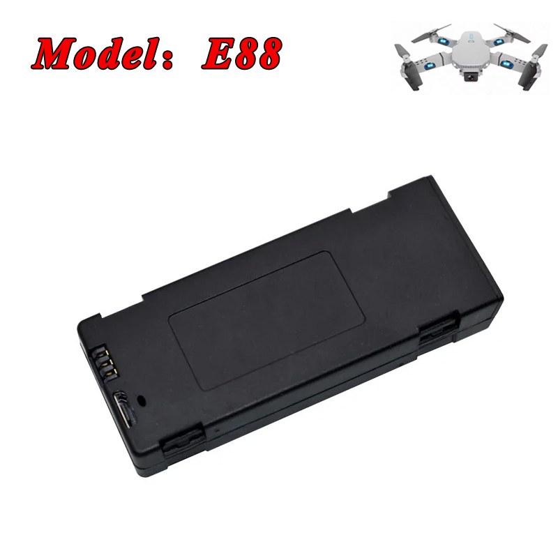 3.7V 1200mAh 1800mAh リポバッテリー E - Eachine Drone E58 のレビューと価格