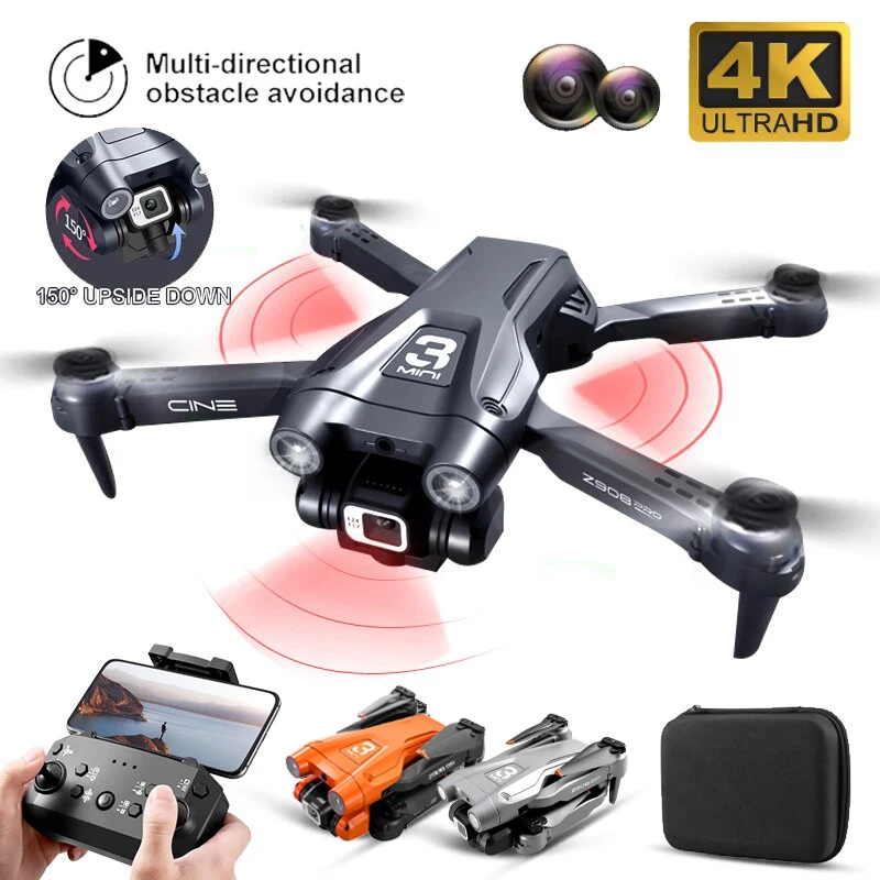 ミニドローン 4Kプロフェッショナルカメラ RC障害物回避ヘ - Drone Camera Professional のレビューと価格